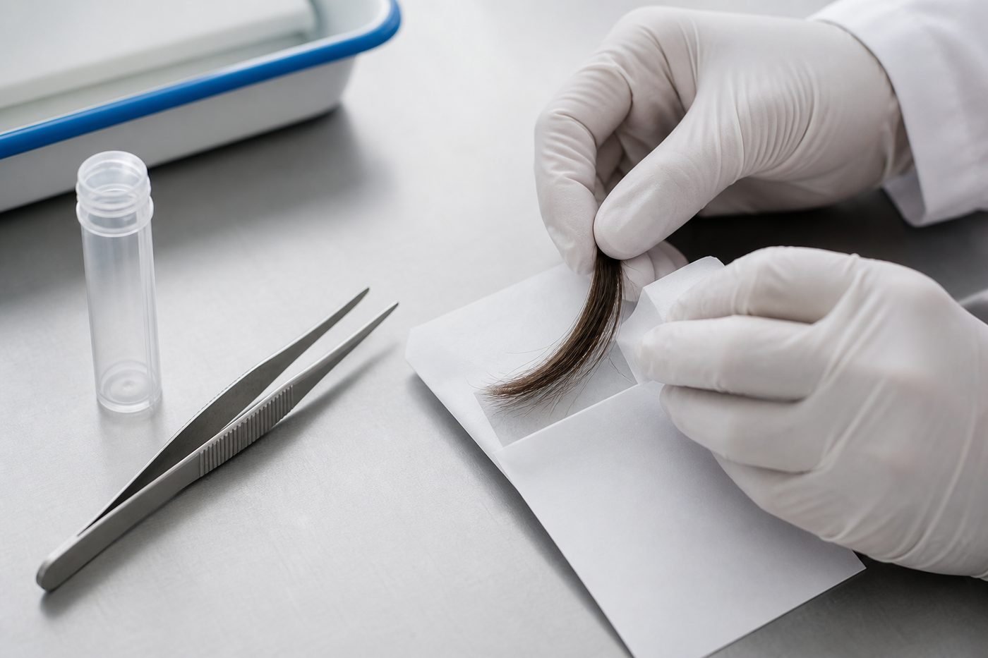 Laboranalyse der Haarprobe
